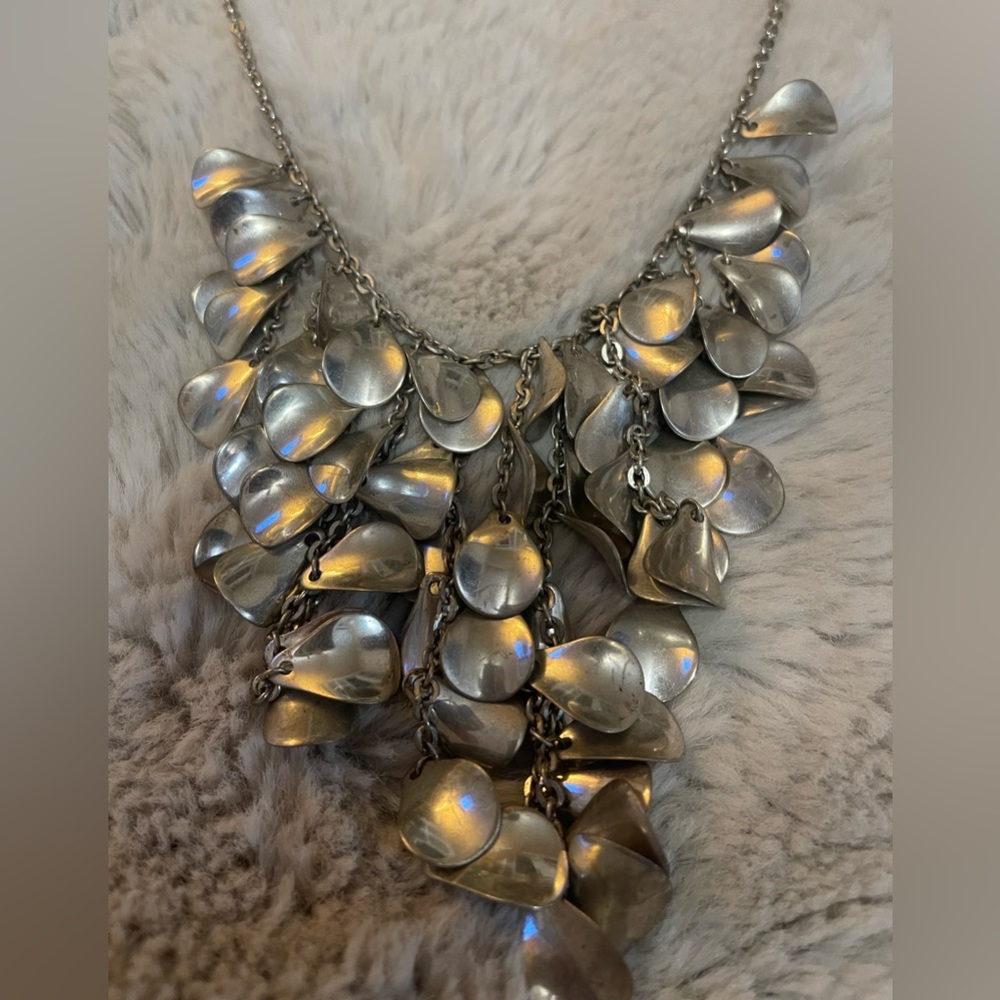 Silver necklace